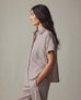 Women's Linen Shirt - Sunset